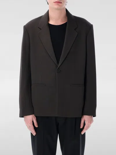 STUDIO NICHOLSON BLAZER STUDIO NICHOLSON MEN COLOR PETROLEUM BLUE,G96481035
