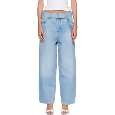 Studio Nicholson Blue Cahun Jeans In Bleached Wash