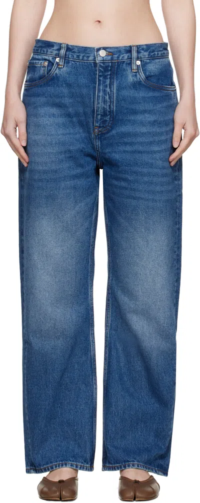 Studio Nicholson Blue Denjo Jeans