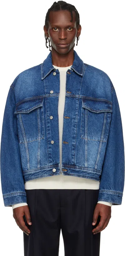 Studio Nicholson Blue Stein Denim Jacket