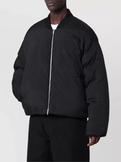 Studio Nicholson Zippered Down Jacket In Black