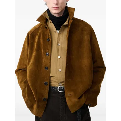 Studio Nicholson Bowe Jacket In Brown