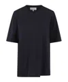 Studio Nicholson Bric Oversized T-shirt In Black