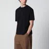 Studio Nicholson Bric T-shirt Black Regular Fit In Black