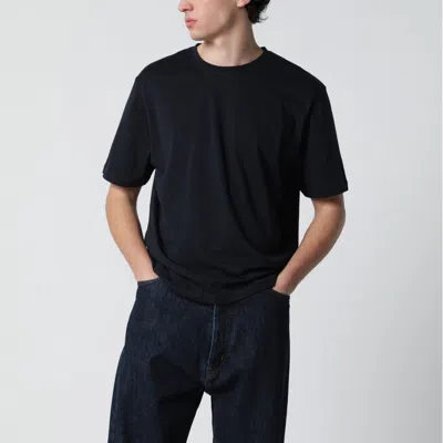 Studio Nicholson Bric T-shirt Blue Regular Fit In Multi