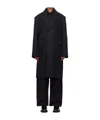 Studio Nicholson Gray Brooke Coat In Black