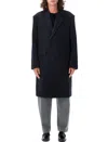 Studio Nicholson Brooke Checked Single-breasted Coat In Multi