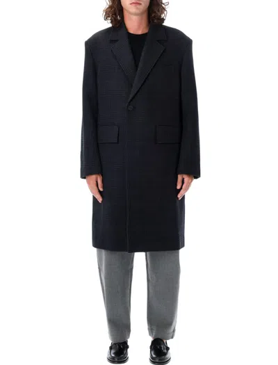 Studio Nicholson Brooke Over Coat In Multicolor