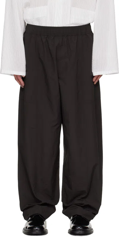 Studio Nicholson Brown Ashi Trousers