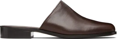 Studio Nicholson Brown Barlow Slip-on Loafers