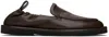 Studio Nicholson Brown Donovan Loafers In Chocolate