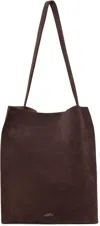 Studio Nicholson Brown Doublet Type 2 Suede Tote In Conker