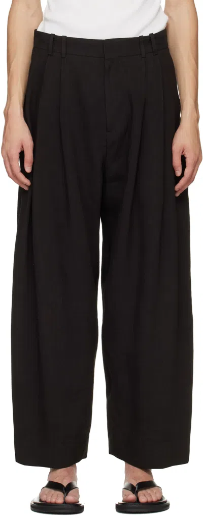 Studio Nicholson Brown Line Trousers