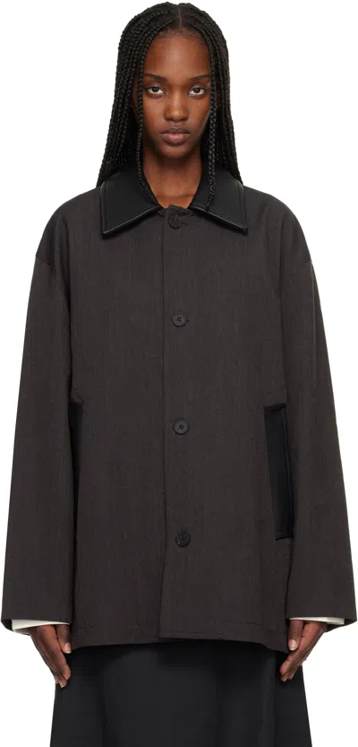 STUDIO NICHOLSON BROWN METER JACKET