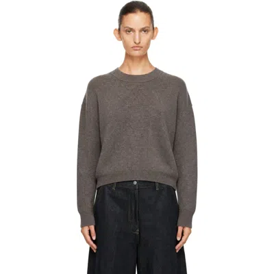 Studio Nicholson Brown Morina Knit Sweater