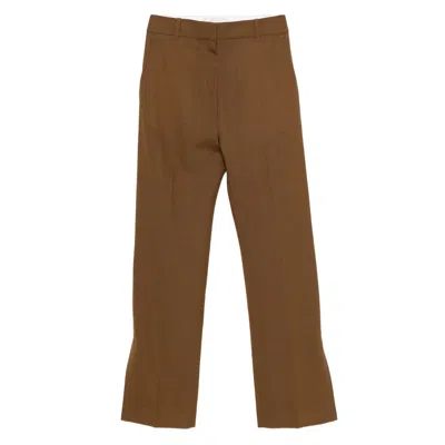 Studio Nicholson Pants In Brown