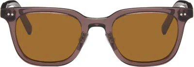 Studio Nicholson Brown Type 1 Sunglasses