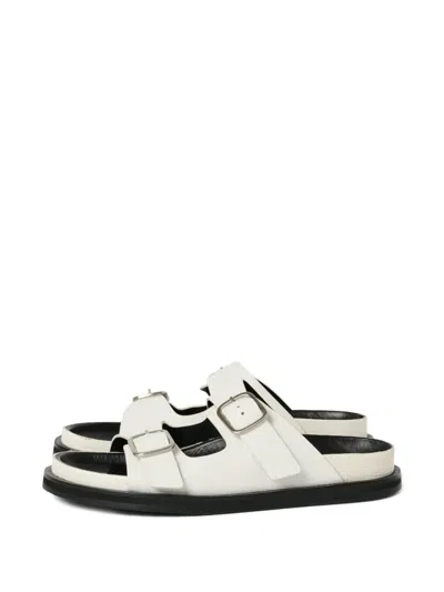 Studio Nicholson Buckle-fastening Denver Leather Sandals In Neutral