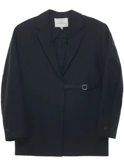 STUDIO NICHOLSON BUCKLED BLAZER