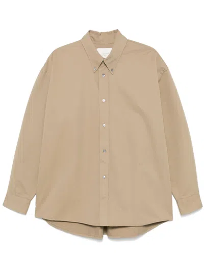 STUDIO NICHOLSON BUTTON DOWN SHIRT BY STUDIO NICHOLSON,RUSKIN.SNM.1152 PARCEL