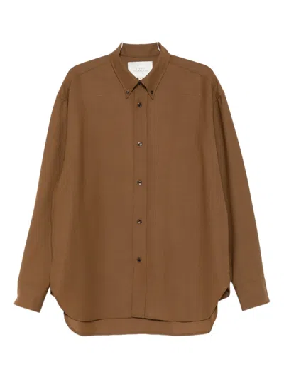 STUDIO NICHOLSON BUTTON-FASTENING SHIRT