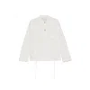 Studio Nicholson Button Pocket Top In White
