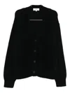Studio Nicholson Buttoned Cardigan In Black