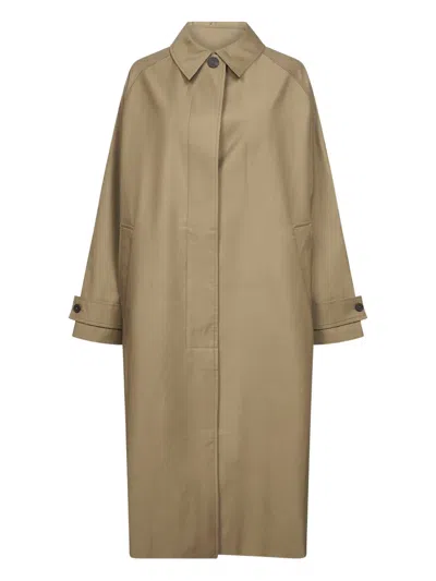 STUDIO NICHOLSON BUTTONED COTTON-BLEND COAT