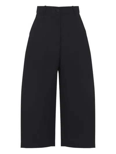 STUDIO NICHOLSON BUTTONED HIGH-WAISTED TROUSERS