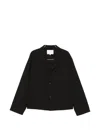 Studio Nicholson Buttoned Jacket In Black
