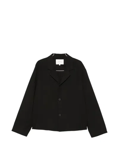Studio Nicholson Buttoned Jacket In Black