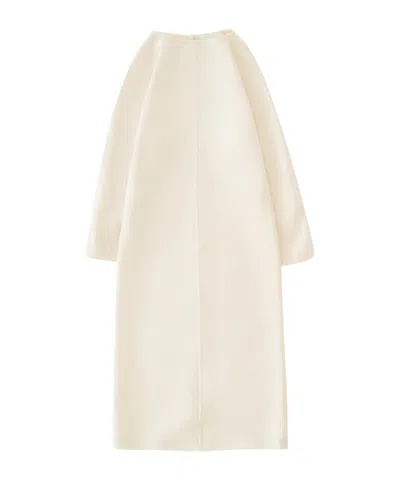 Studio Nicholson Buttoned Midi Dress In Gray