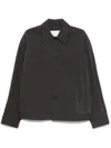 Studio Nicholson Buttoned-up Shirt Jacket In 灰色