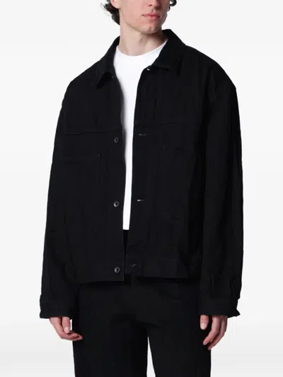 STUDIO NICHOLSON BUTTON-UP BOXY JACKET