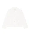 Studio Nicholson Button-up Denim Jacket In White