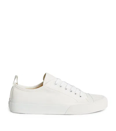 Studio Nicholson Canvas Sneakers In White