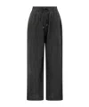 Studio Nicholson Capel Drawstring Straight-leg Trousers In Black