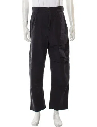 Pre-owned Studio Nicholson Cargo Pants In Gray