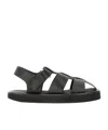 Studio Nicholson Cassius Strappy Sandals In Black