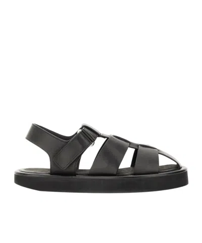 Studio Nicholson Cassius Strappy Sandals In Black