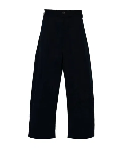 Studio Nicholson Casual Pants With Belt Loops In Black
