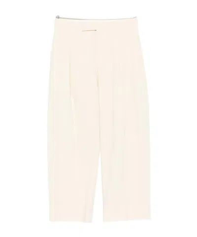 Studio Nicholson Casual Pants With Belt Loops In Neutral