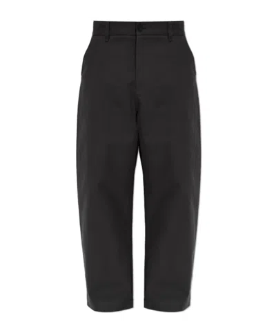 Studio Nicholson Casual Pants With Waistband In Black