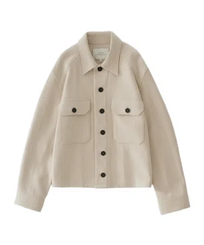 Studio Nicholson Casual Shirt-style Jacket In White