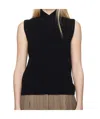 Studio Nicholson Sleeveless Knitted Vest In Black