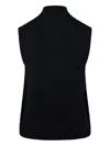 Studio Nicholson Sleeveless Knitted Vest In Black