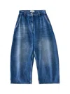 Studio Nicholson Chalco Denim Pant In Blue