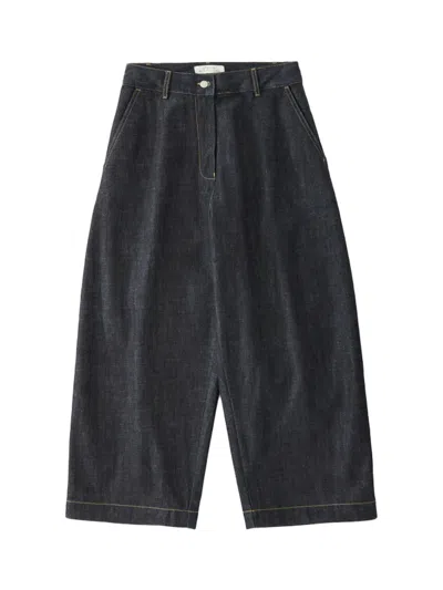 STUDIO NICHOLSON STUDIO NICHOLSON CHALCO DENIM PANT RAW INDIGO