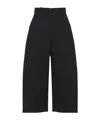 Studio Nicholson Buttoned High-waisted Trousers In Black