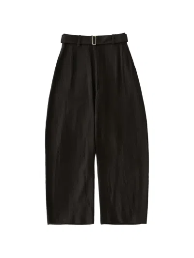 Studio Nicholson Chatto Pant In Espresso In Black